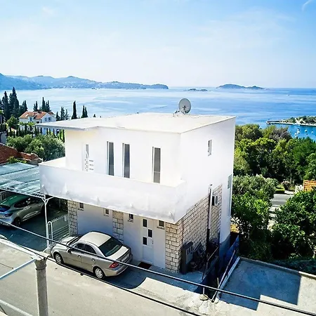 Grljevi - One Bedroom With Balcony And Sea View A4 Apartmán *