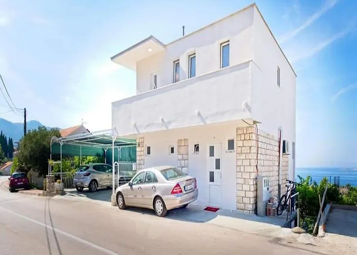 Grljevi - One Bedroom With Balcony And Sea View A4