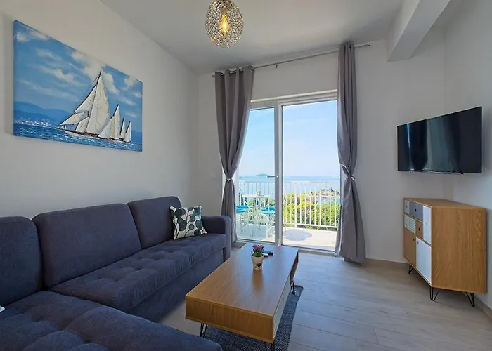 Grljevi - One Bedroom With Balcony And Sea View A4 Apartamento